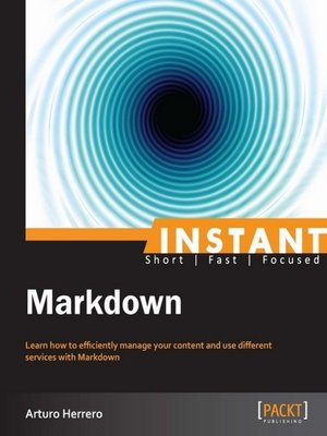 cover image of Instant Markdown
